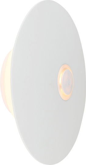 Globo Lighting Table Lamp LED with White Shade and Base
