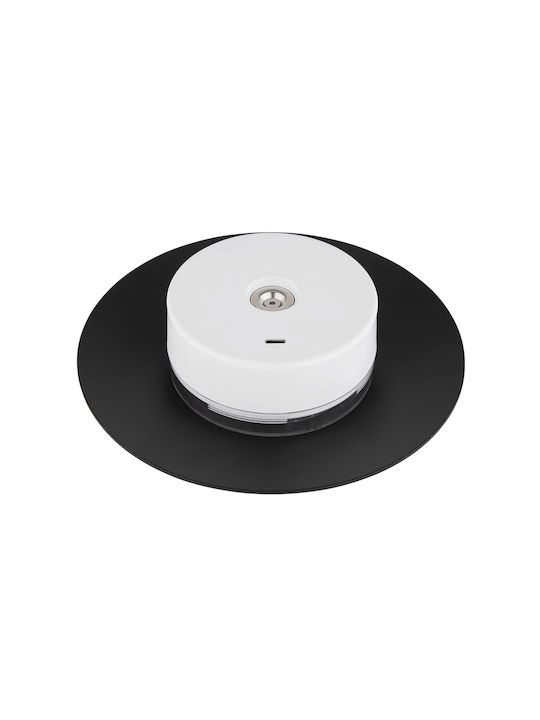 Globo Lighting Table Lamp LED with Black Shade and Base