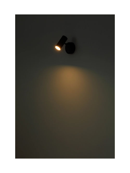 Globo Lighting Единично Спот в Черен Цвят