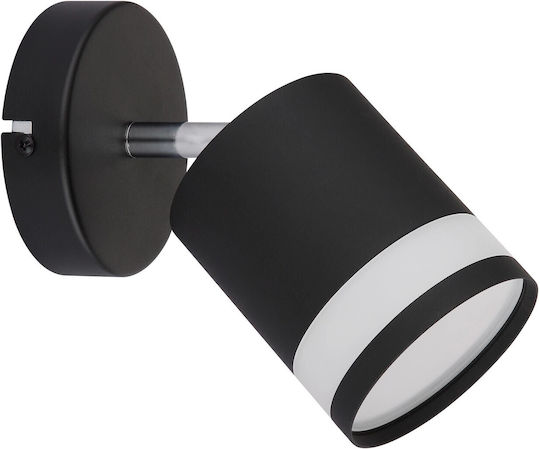 Globo Lighting Einzel LED Warmes Weiß Spot in Schwarz Farbe