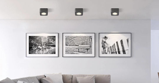 Globo Lighting Single LED Warm White Spot in Gray Color