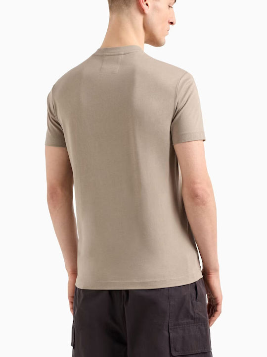 Emporio Armani T-shirt Μπεζ