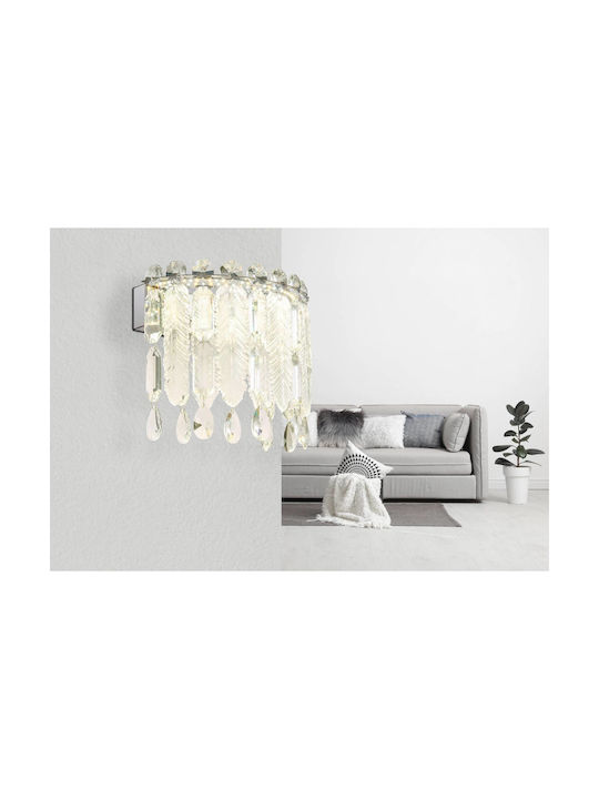 Globo Lighting Φωτιστικό Τοίχου Διάφανο Globo Lighting Φωτιστικό Τοίχου Διάφανο