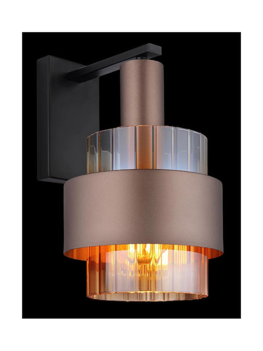 Globo Lighting Φωτιστικό Τοίχου Μαύρο
