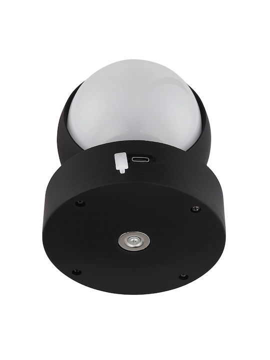 Globo Lighting Randi Φωτιστικό Τοίχου Μαύρο
