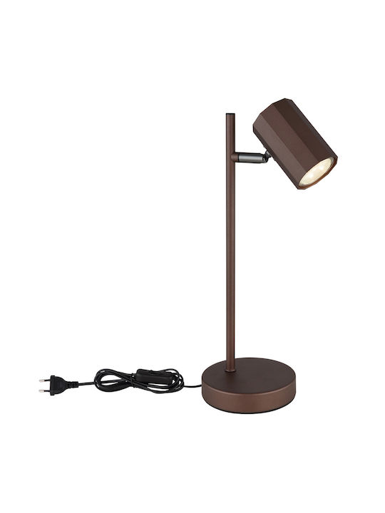 Globo Lighting Schreibtischlampe in Braun Farbe