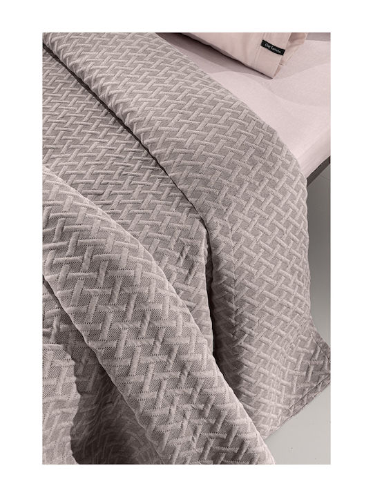 Guy Laroche Bello Κουβέρτα Πικέ Υπέρδιπλη 245x260εκ. Wenge