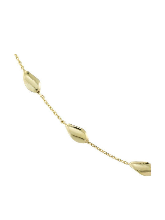 Jeweltude Colier Placat cu aur