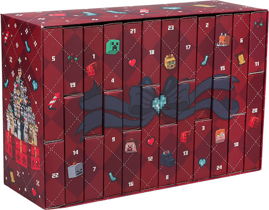 Minecraft Christmas Calendar 24 Boxes