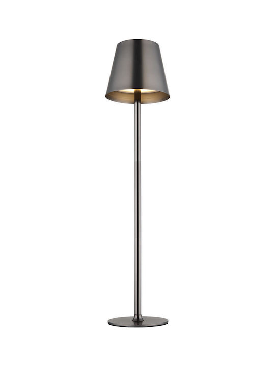 Globo Lighting Πορτατίφ LED με Γκρι Καπέλο και Βάση