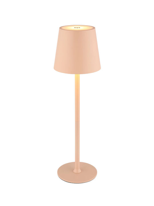 Globo Lighting Πορτατίφ LED με Πορτοκαλί Καπέλο και Βάση