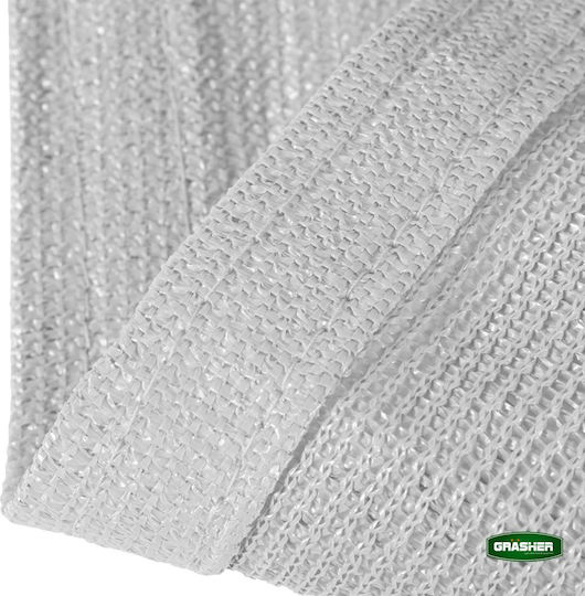 Grasher Ε220 Platz Sonnensegel Gray 3.6x3.6m