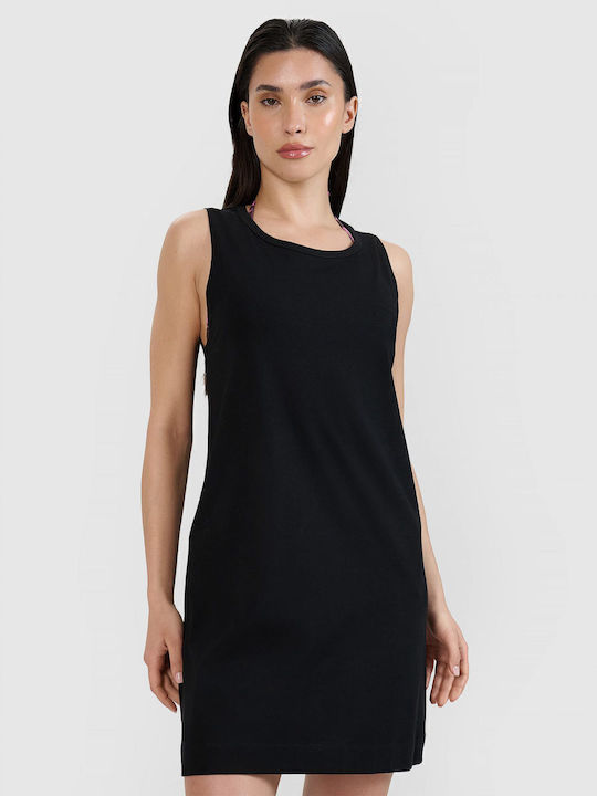 Καλοκαιρινό Mini Φόρεμα Total Black