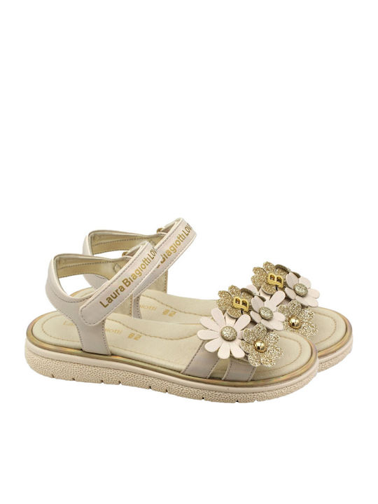 Kinder Sandalen Anatomisch Gold