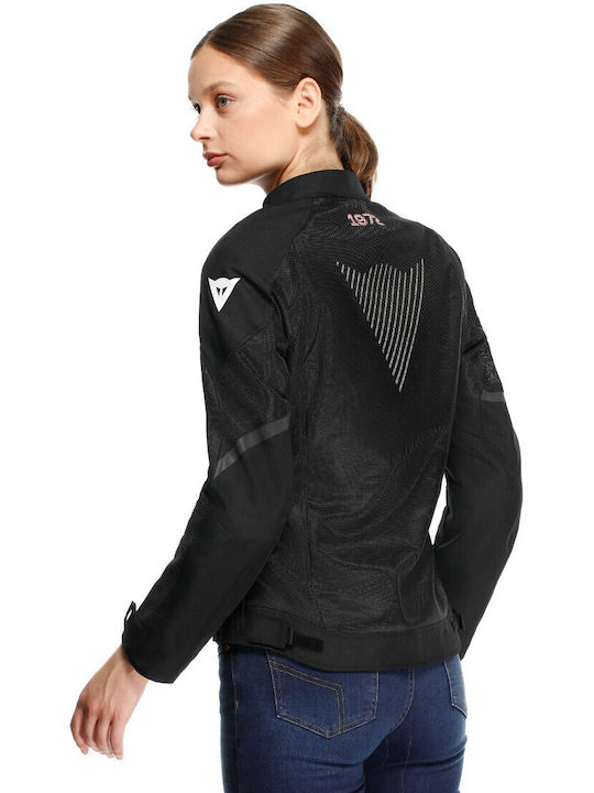Dainese Herosphere Air Tex Дамско Мотоциклетно яке Black/White/Peach