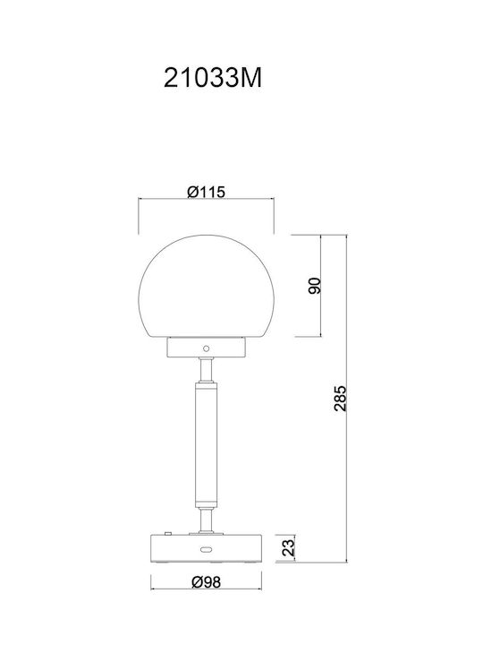 Globo Lighting Lustră Decorativă Bronz