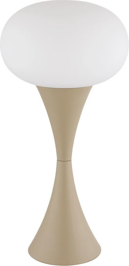 Globo Lighting Декоративна Лампа с Цокъл за Крушка E14 Бежов
