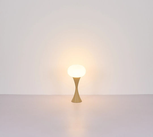 Globo Lighting Декоративна Лампа с Цокъл за Крушка E14 Бежов