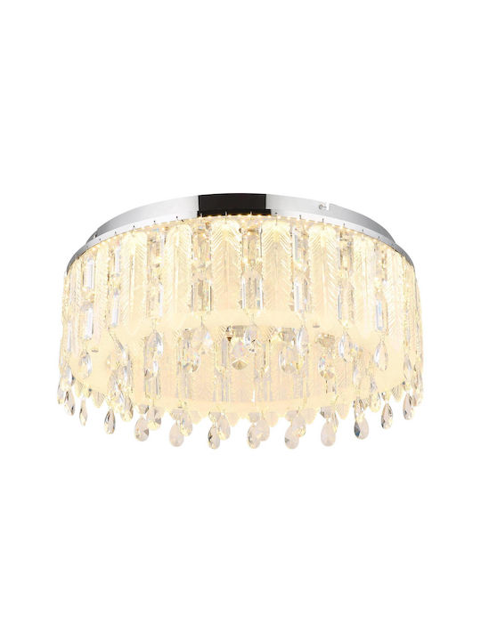 Globo Lighting Πλαφονιέρα Οροφής Διάφανη