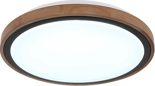 Globo Lighting Πλαφονιέρα Οροφής Καφέ