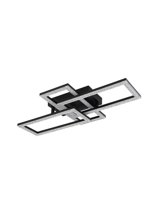 Globo Lighting Πλαφονιέρα Οροφής Διάφανη με Ενσωματωμένο LED