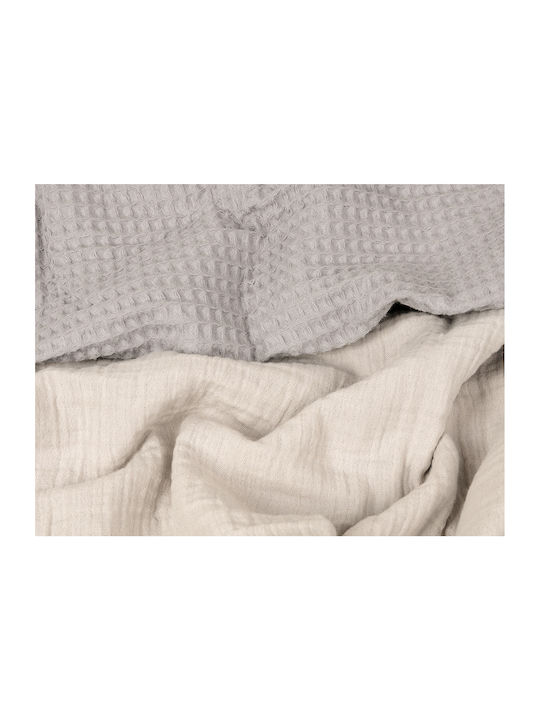 Matex Blanket Nursery Swaddling Blankets Waffle Gray 75x100cm