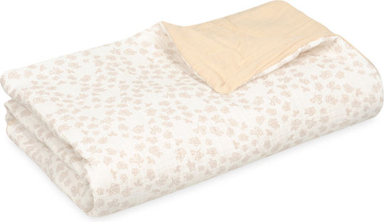 Matex Pătură Pepinieră Swaddling pături Muslin 100% bumbac Roz 75x100cm