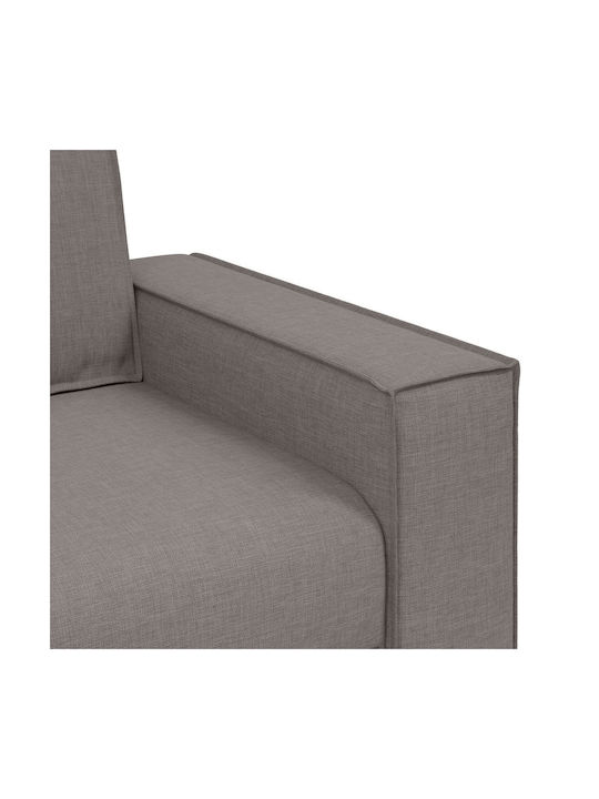 Canapea Cu Trei Locuri Crem 220x78x84 cm