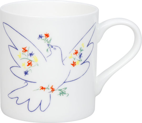 Konitz La Colombe Du Festival Picasso Art Κούπα από Πορσελάνη 400ml Konitz La Colombe Du Festival Picasso Art Κούπα από Πορσελάνη 400ml