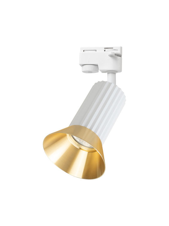 Eko Light Single Spot with Socket GU10 in White Color