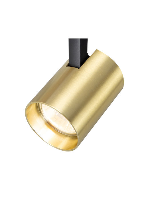 Eko Light Einzel Spot mit Fassung GU10 in Gold Farbe