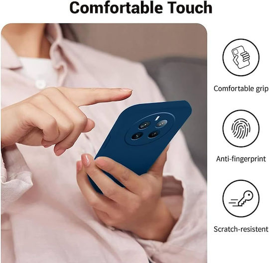 Matte blaue Silikon-Rückabdeckung für Xiaomi 15