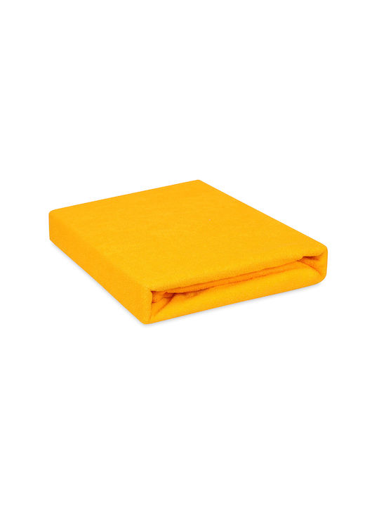 Matex Baby Sheet Crib Cotton Fitted Yellow 60x120cm