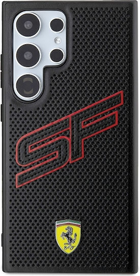 Ferrari Sf Perforated Задна корица Пластмаса Розов (Galaxy S24 Ultra)