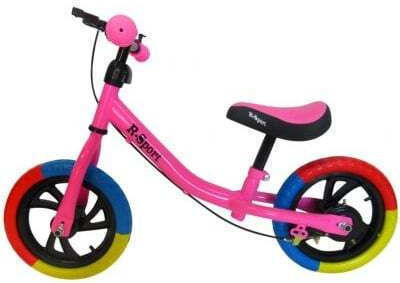 R-Sport Bicicletă de Echilibru pentru Copii Roz