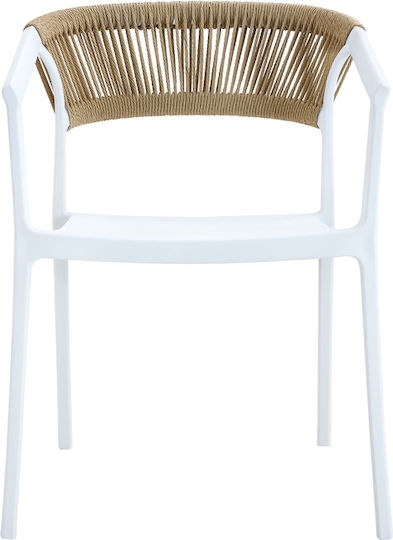 Chair Elma White 56x93x57 cm