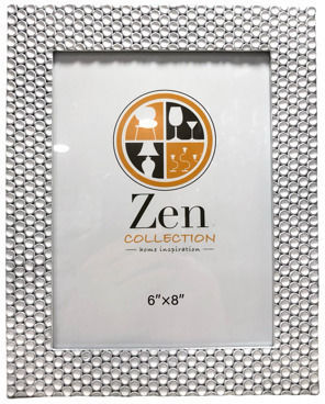 Zen Collection Photo Frame with White Plastic Frame 15x20