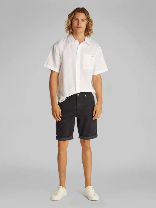 Herrenshorts Jeans Black