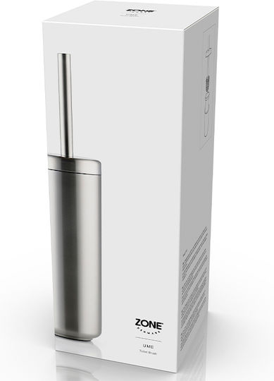 Zone Denmark Inox Πιγκάλ Μπάνιου Γκρι