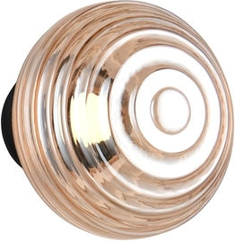 Trio Lighting Μοντέρνο Φωτιστικό Τοίχου Μαύρο