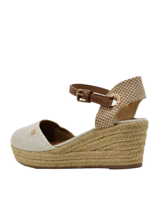 Bela C Platforme Dama Tip Espadrile Bej