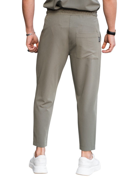 Trousers Elastic Olive