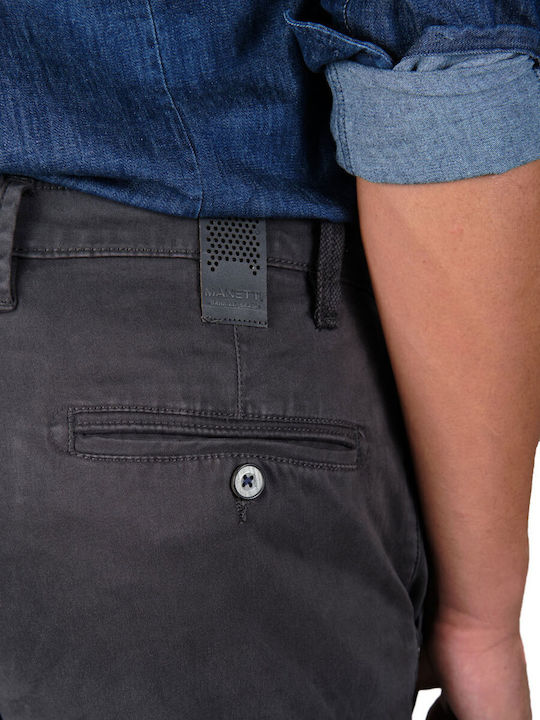 Herrenhose Chino Grau