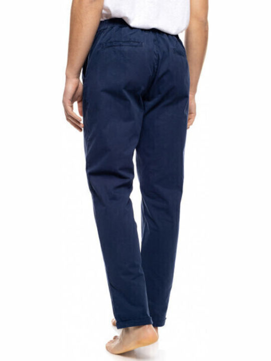 Hose Chino Elastisch Navy