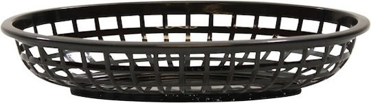 Tablecraft Serving Basket Plastic with Dimensions 23.5x15.5x5cm 12pcs