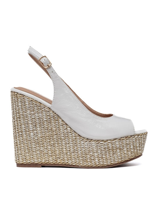 Women's Platform Shoes Beige