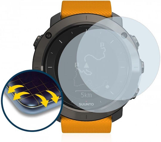 Brotect Flex Full-cover Displayschutzfolie für das Suunto Traverse Alpha 2Stück
