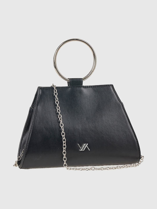 Leather Women's Handbag Black