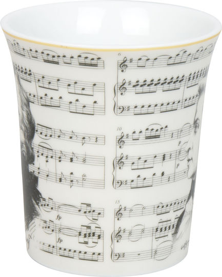 Konitz Becher aus Porzellan Weiß 410ml