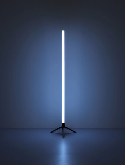 Globo Lighting LED Stehlampe H113 cm mit RGB-Licht Schwarz